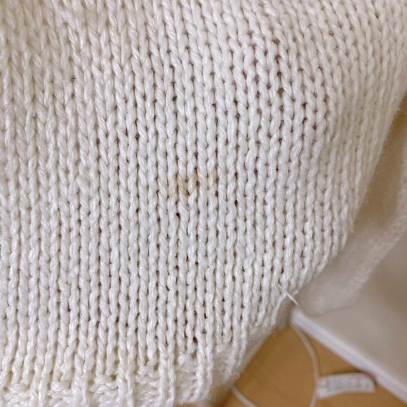 Vintage Jason Maxwell Hand Knit Grandma  Sweater L - Picture 4 of 9